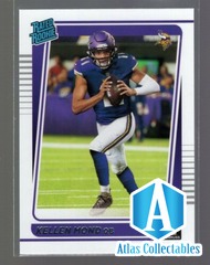2021 Donruss Rated Rookie #256 Kellen Mond - Minnesota Vikings